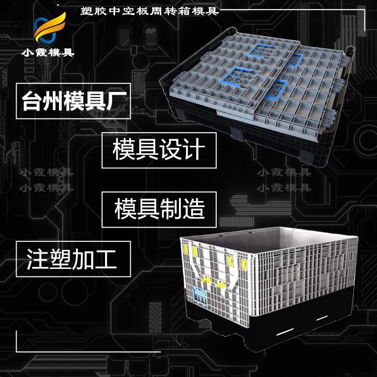 注塑中空板塑胶周转箱塑胶模具#做模具加工公司