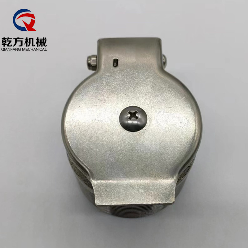 中央除尘系统清扫配件DN50HV清扫口 不锈钢墙阀  吸尘阀口