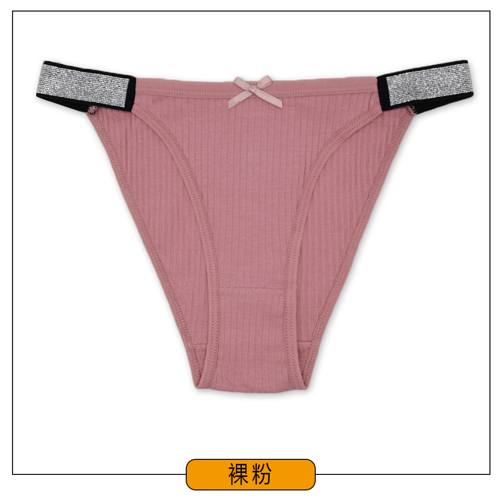 欧美外贸三角裤螺纹女士内裤跨境希音虾皮纯棉内裤厂家  螺纹三角裤  女士三角裤