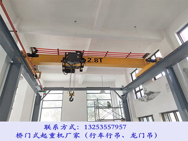新疆和田行车行吊销售厂家单梁和桥式起重机的区别 行车行吊厂家 行车行吊公司
