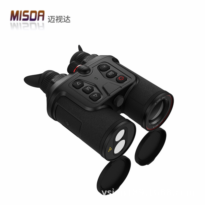迈视达MD635/650红外热成像双筒望远镜夜视激光测距  夜视仪