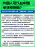 外国友人在中国申请专li