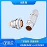M12圆形推拉自锁连接器 FGG.1B连接器插头 EGG快速