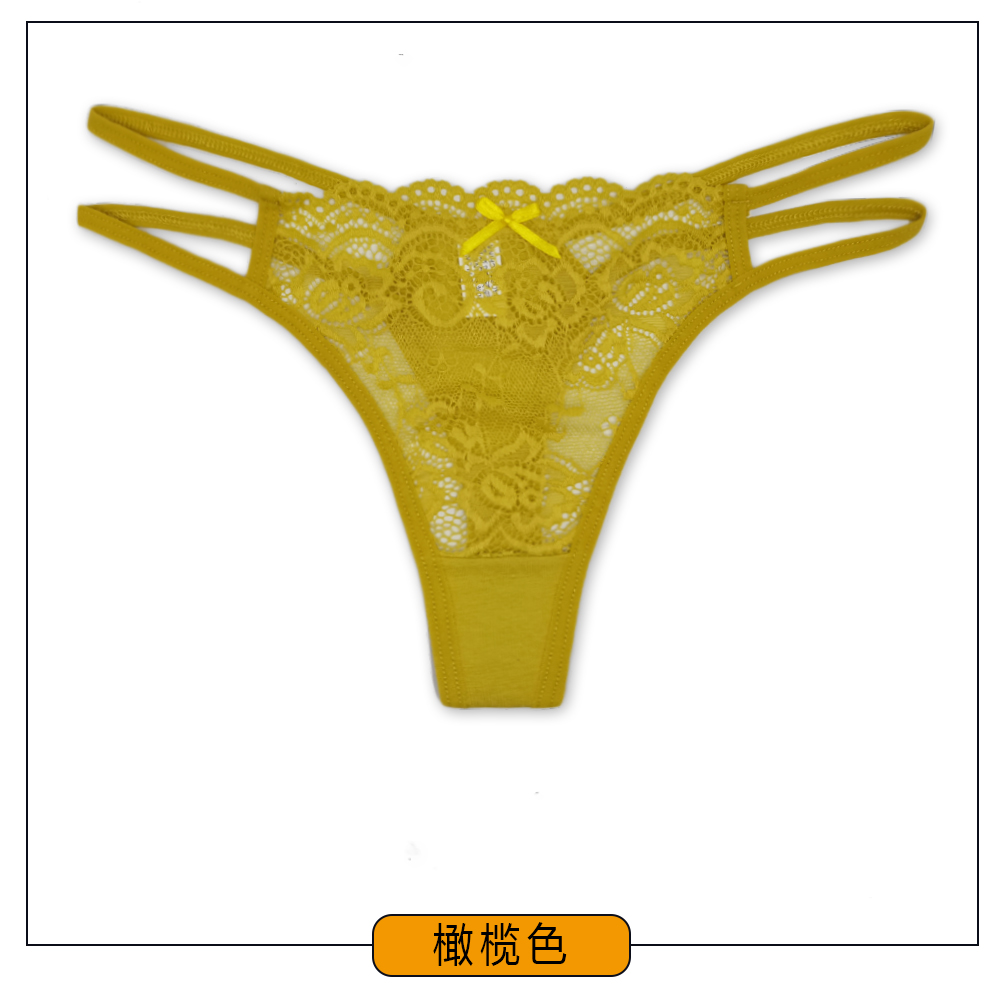 跨境ebay外贸现货性感蕾丝边镂空女式丁/T字裤  女士内裤  女士丁字裤  跨境外贸货源