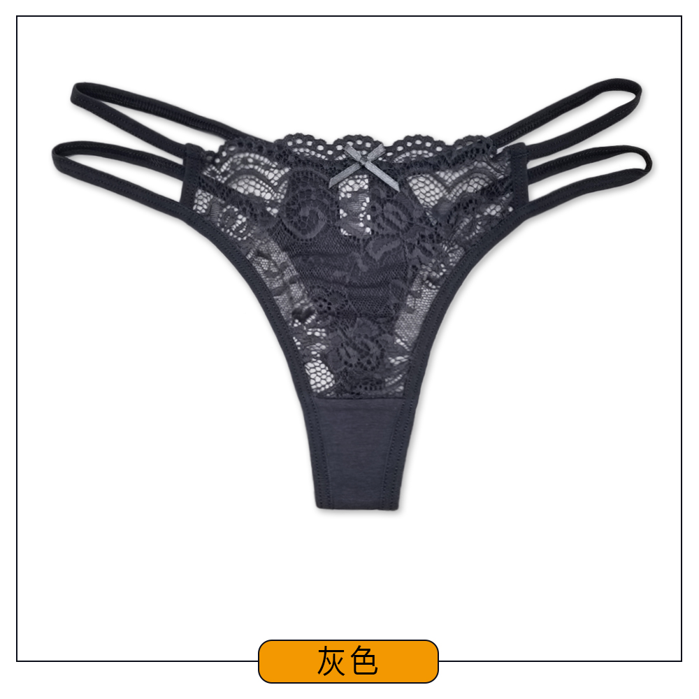 跨境ebay外贸现货性感蕾丝边镂空女式丁/T字裤  女士内裤  女士丁字裤  跨境外贸货源
