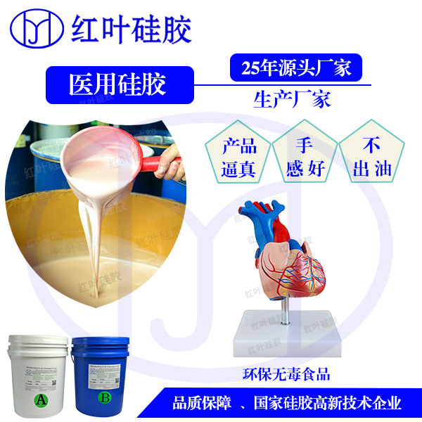人体功能硅胶模具 牙模 穿刺仿真皮肤 医用人体模型  食品级牙模硅胶  医疗教育用的硅胶