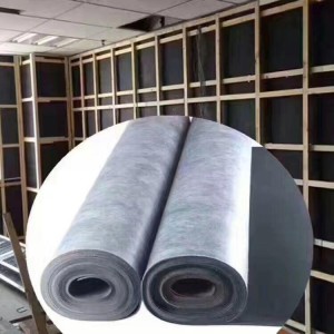 防火阻尼隔音毡A级防火环保阻燃隔音降噪大量现货  隔音毡电话  隔音毡厂家  隔音毡价格