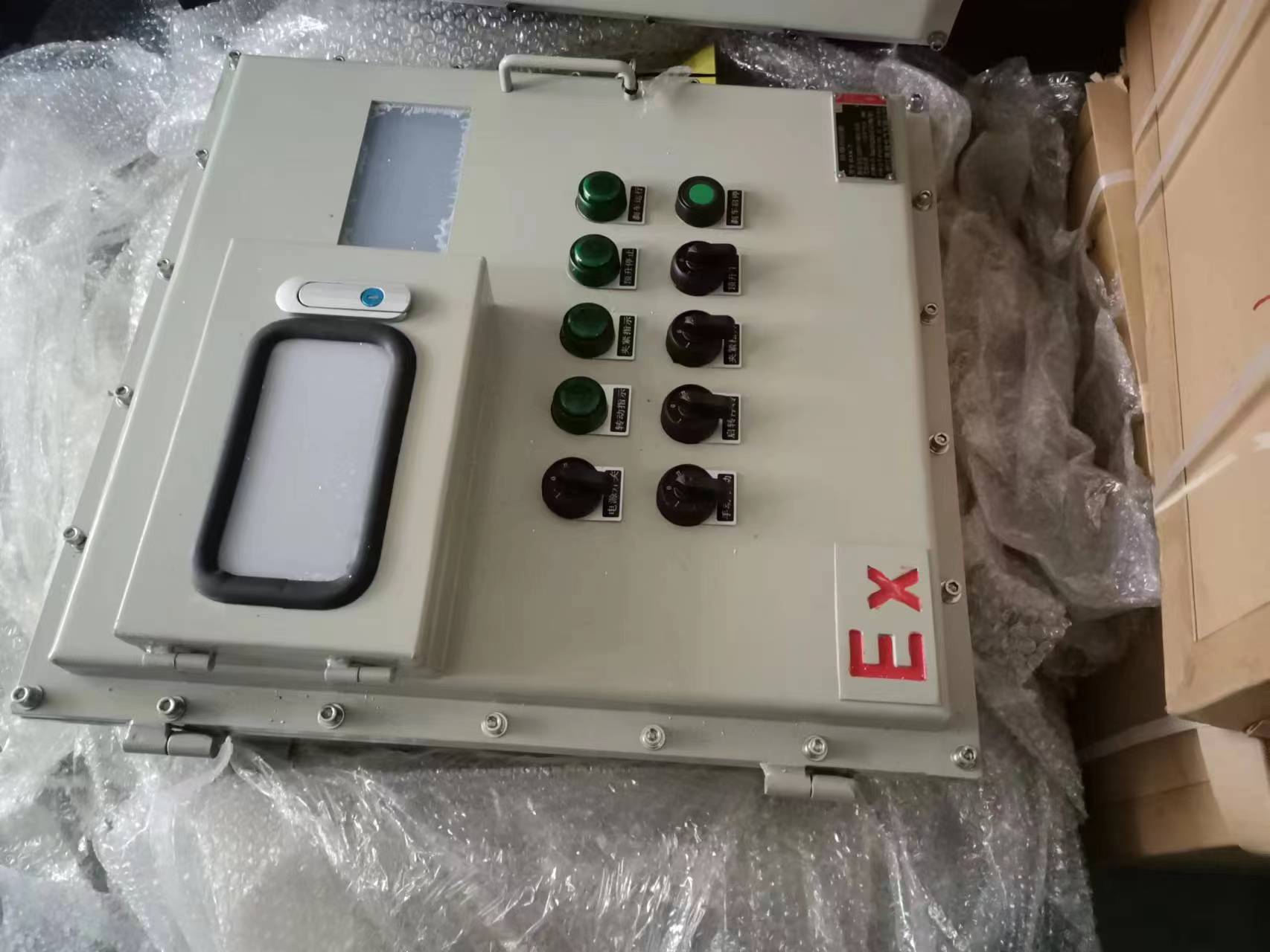 防爆触摸操作终端(PC)  防爆触摸屏加工  防爆仪表箱产品特点  防爆电器生产基地
