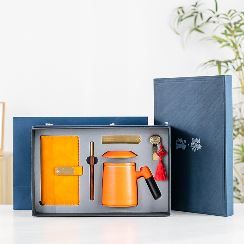 毕业季教师节恩师伴手礼陶瓷咖啡杯笔记本U盘定制logo