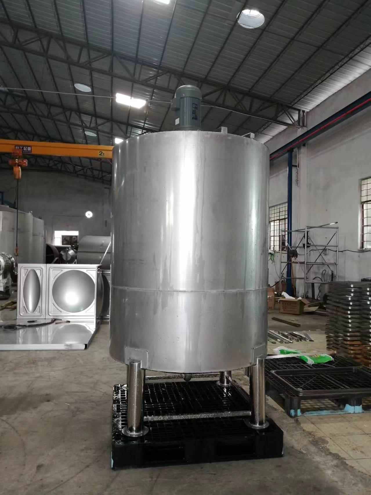 广东佛山不锈钢加热保温搅拌罐厂家定制  拌料机  搅拌机