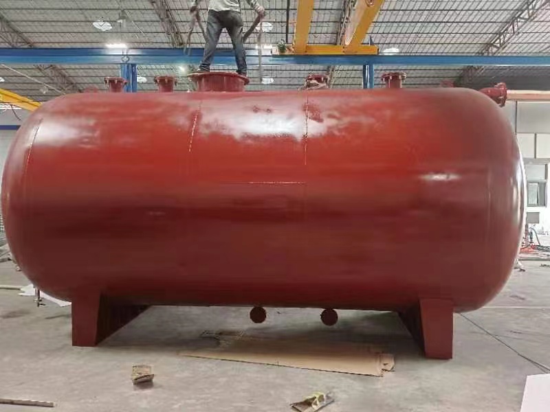 20吨卧式内环氧树脂防腐外喷防锈漆储罐  柴油罐  煤油罐  埋地油罐