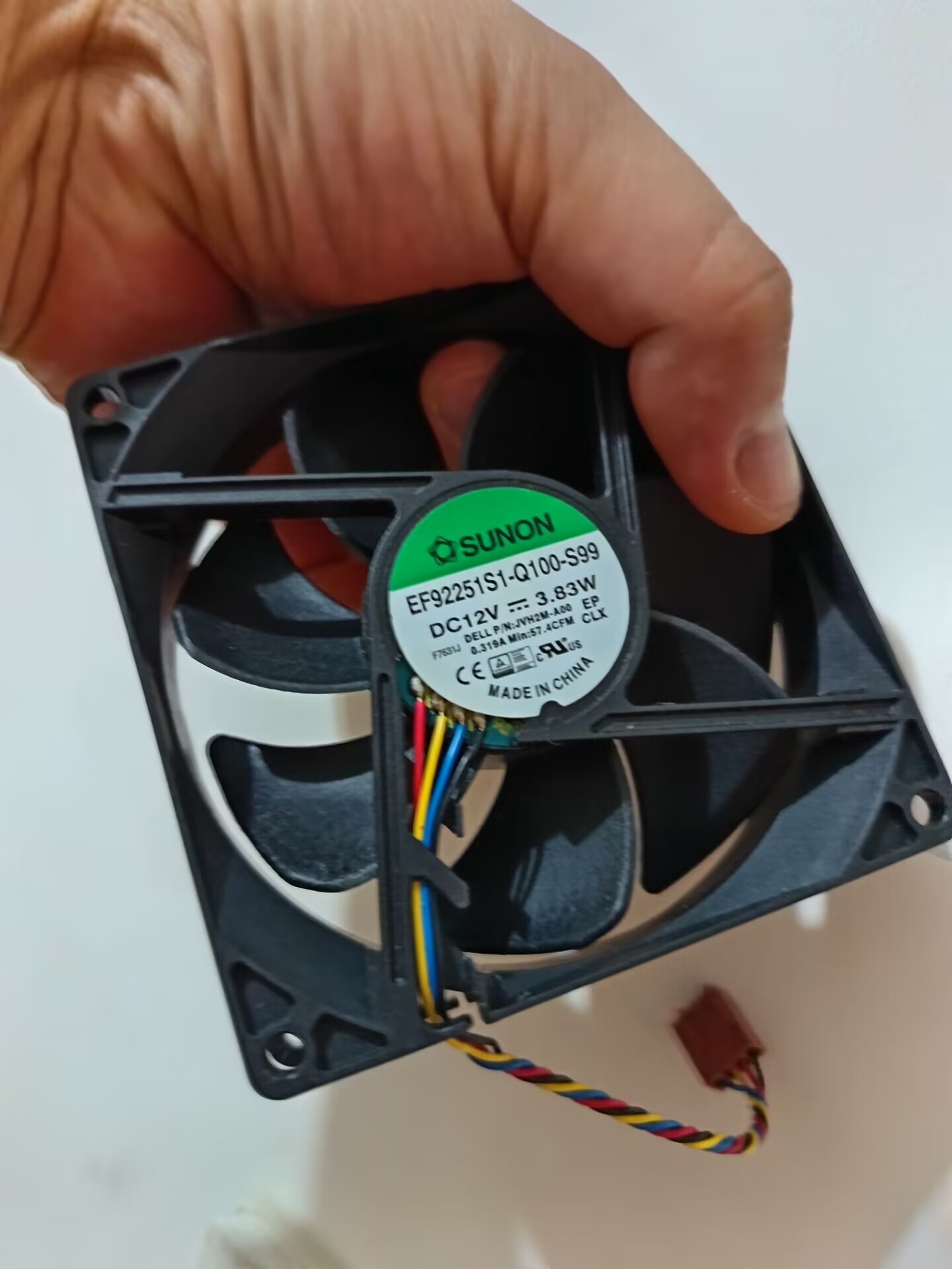 ef92251s1-q100-s99 12v 3.83w  低音机箱散热风扇  变频器散热风扇