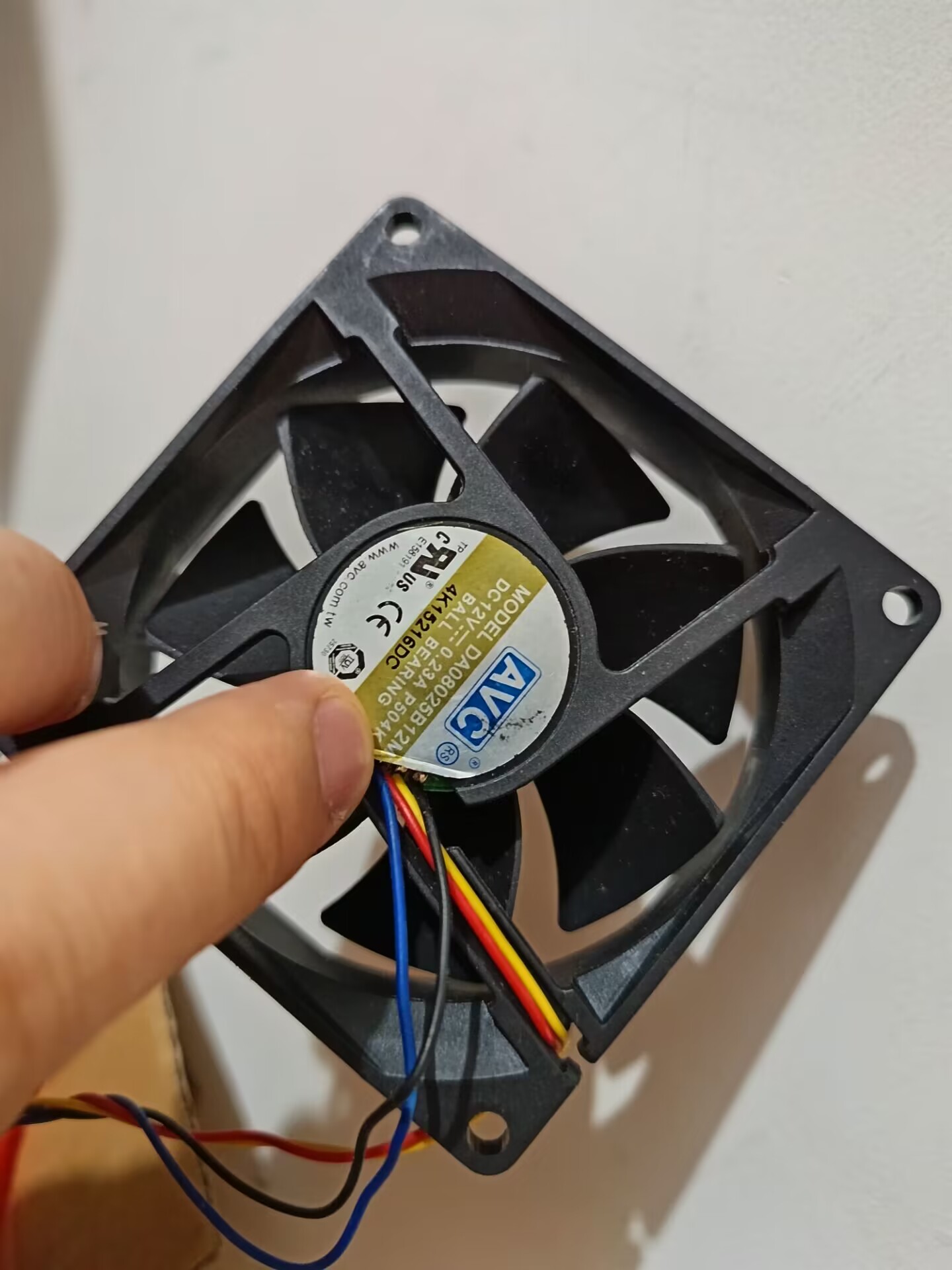 DA08025B12M  8025 双滚珠风机  高品质风扇