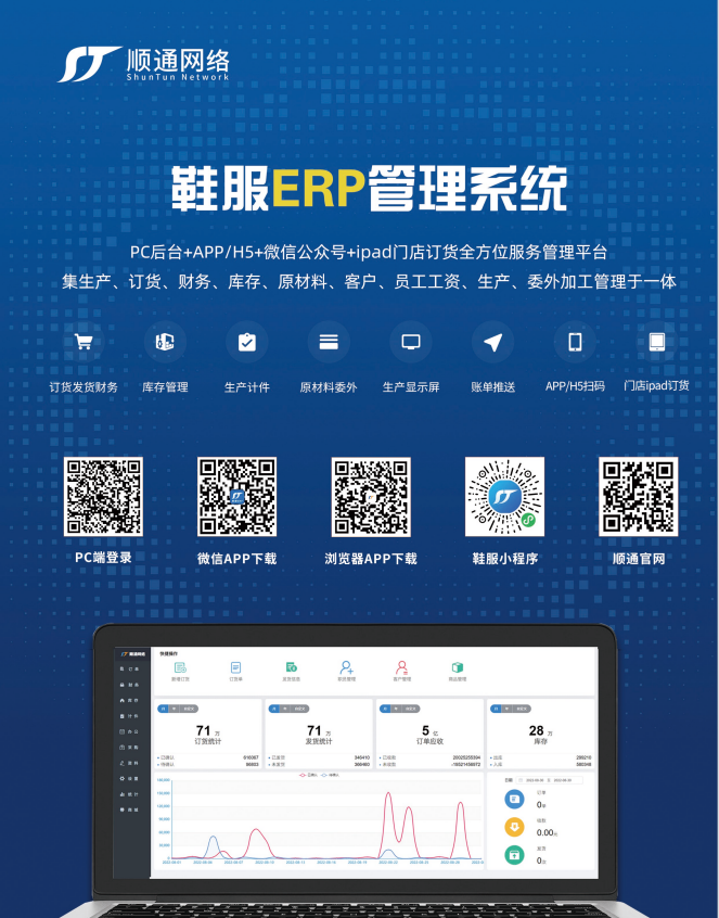 顺通高效订单发货系统，保障货物快速准确送达  鞋业管理软件  鞋业管理系统  鞋业管理云平台