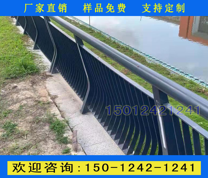 源头厂家制作河道桥梁不锈钢护栏铝合金木防腐木护栏  护栏厂家