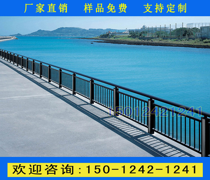 定制桥梁护栏道路隔离防撞栏杆不锈钢复合管桥梁护栏  河道桥梁不锈钢护栏  护栏厂家