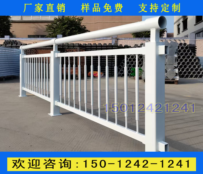 定制桥梁护栏道路隔离防撞栏杆不锈钢复合管桥梁护栏  河道桥梁不锈钢护栏  护栏厂家
