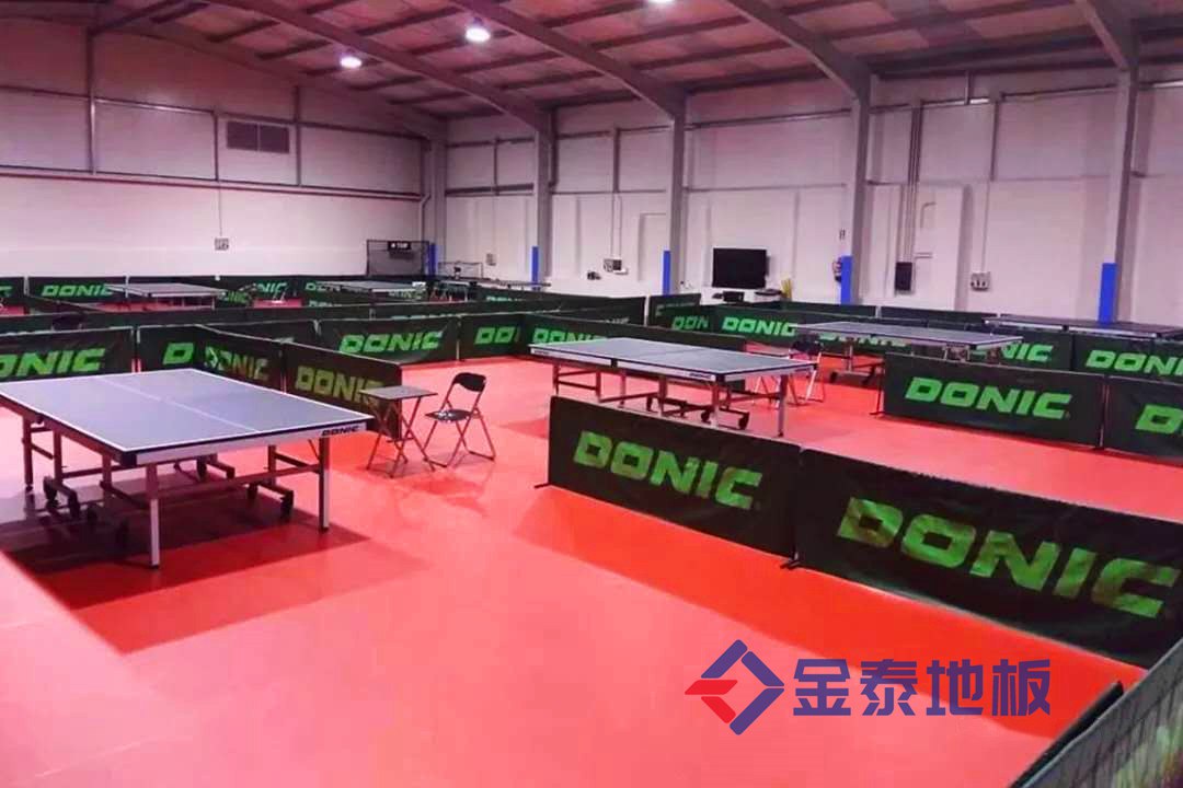 供应昆明乒乓球运动地胶 PVC地板 塑胶地板  乒乓球地板  乒乓球PVC地板
