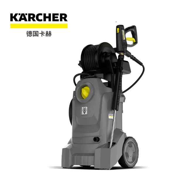 工厂冲淤泥洗地用高压水枪 卡赫HD4/10X冷水高压清洗机