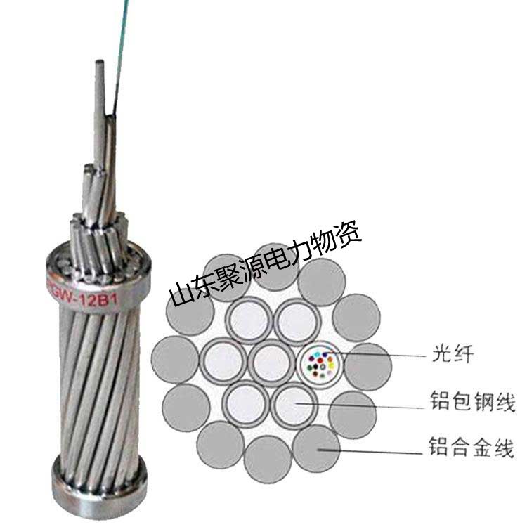 架空地线OPGW光缆 光纤复合架空地线 电力复合光缆OPGW