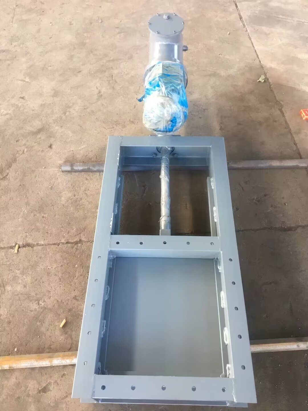 手电启闭机闸门 铸铁闸门 DPZ-500电液动平板闸门  电液动防寒型装车闸门