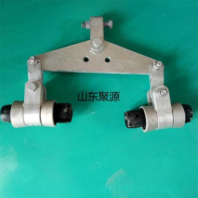 ADSS光缆用预绞式双悬垂线夹