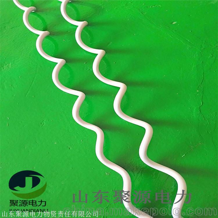 adss光缆防振鞭 防震鞭 PVC螺旋式防震金具 防护金具