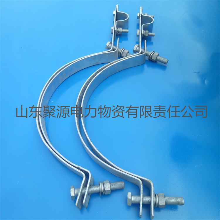 子母抱箍 山东聚源电力发货