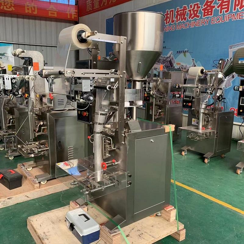 袋装虾皮包装机 济南天鲁调味盐包装机