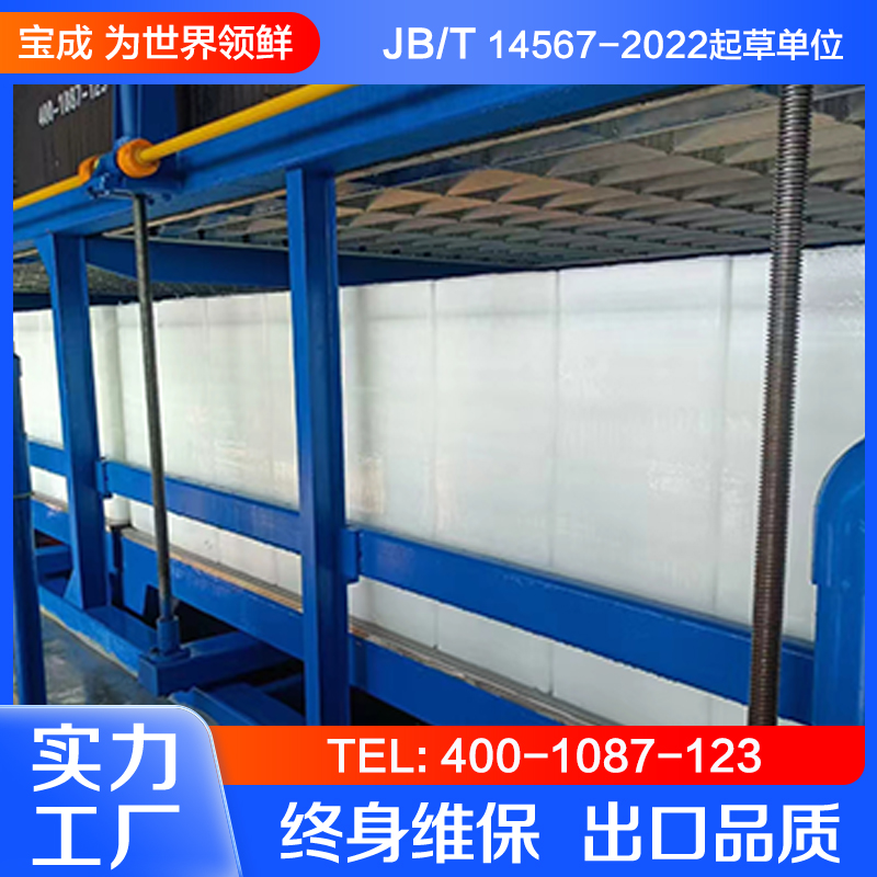 全自动制冰机 20吨直冷式块冰机 宝成专业制造冰块机厂  大型块冰机