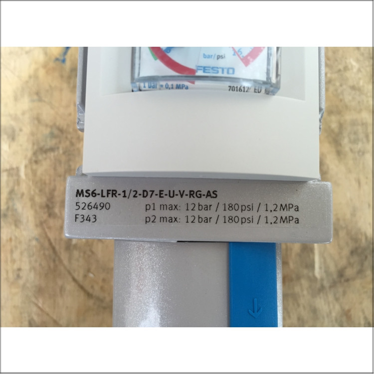 FESTO费斯  MS6-LFR-1 2-D7-E-U-V-  电磁阀