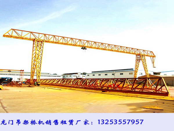 广西桂林门式起重机厂家龙门吊怎么安装导绳器