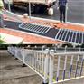 定制马路边安全防护栏 人行道路中间车道隔离护栏