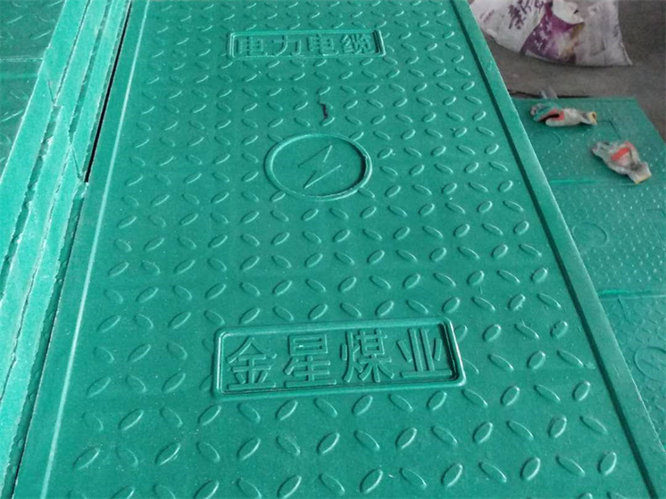 中天新材 复合电缆沟盖板 源头工厂 背部加筋 承重强  卡槽式电缆沟盖板