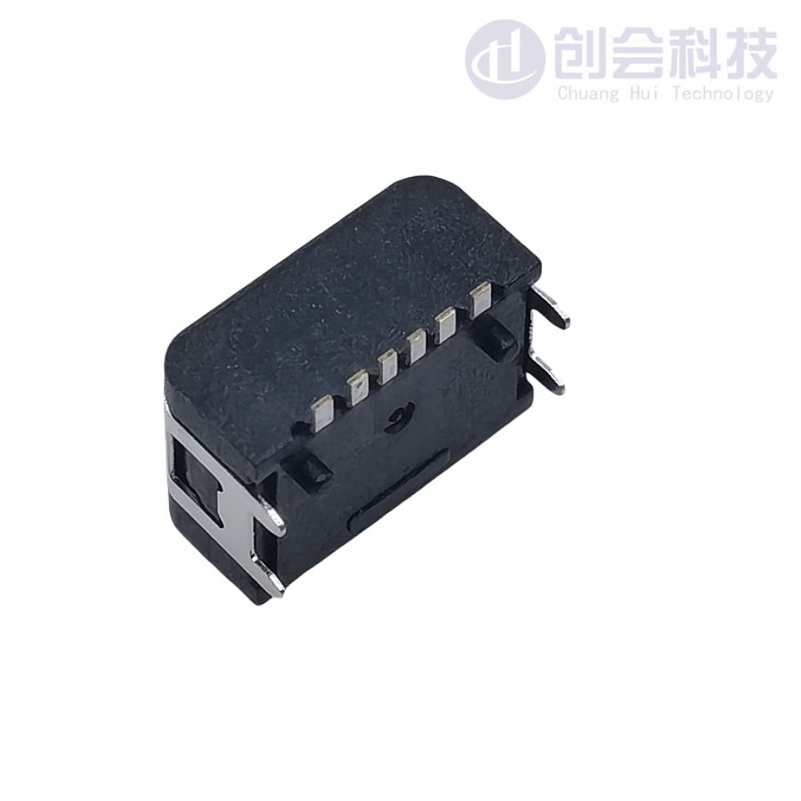 USB3.1 Type-C母座6P 2脚4脚插板式防水连接器