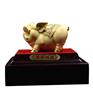 绒沙金工艺品摆件 招财金猪(提供产品定制化)