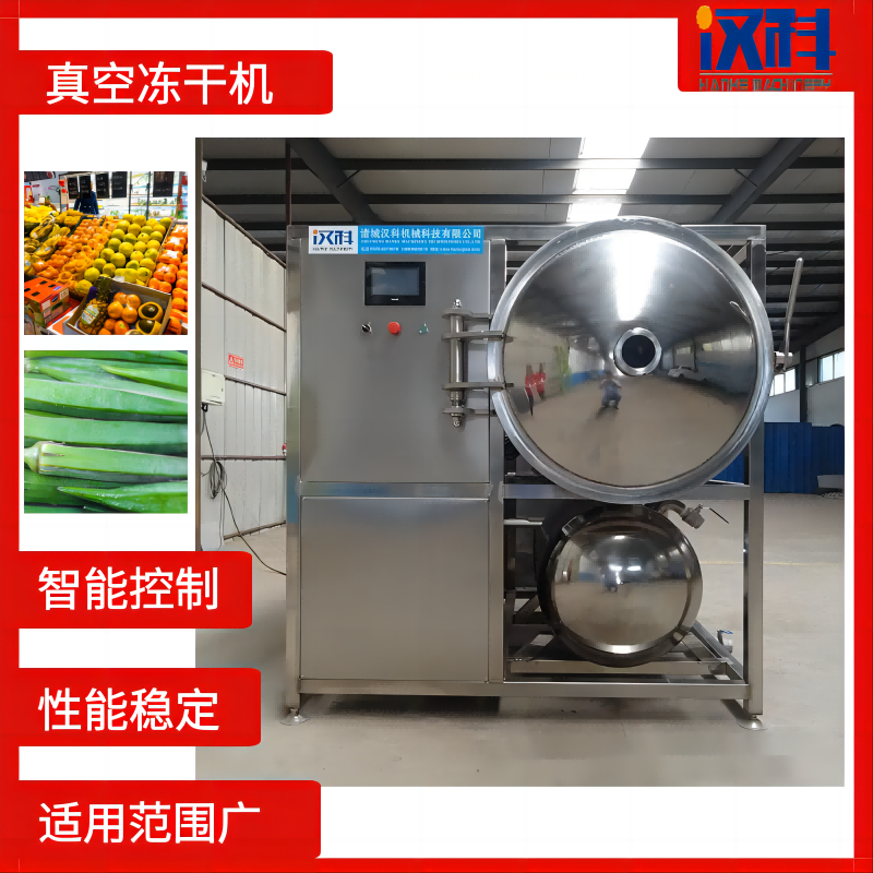 葡萄脆真空冷冻干燥机 保健品冻干设备 桑葚真空冻干机  低温冻干机