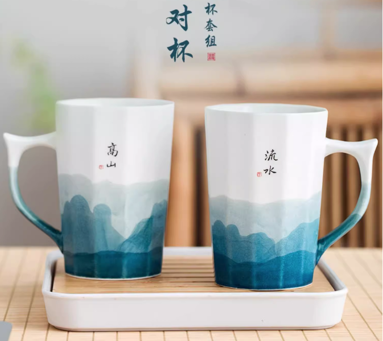 陶瓷盖杯陶瓷餐具陶瓷盘子陶瓷酒瓶陶瓷花瓶茶叶罐  陶瓷广告杯  商务礼品对杯  陶瓷办公会议盖杯
