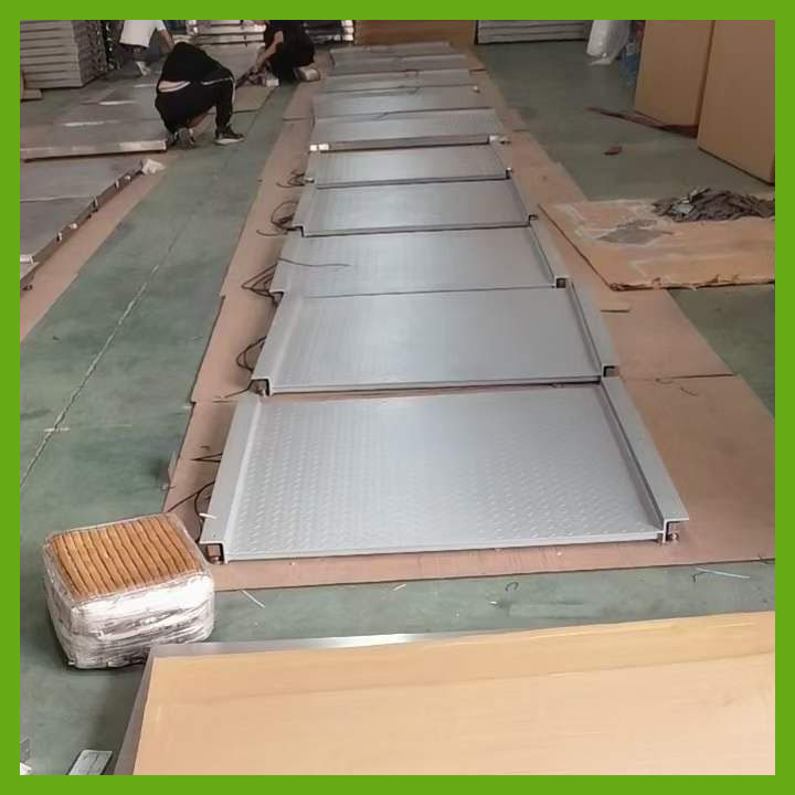 淮南超低地磅手推车平台秤厂价直销  淮南手推车平台秤