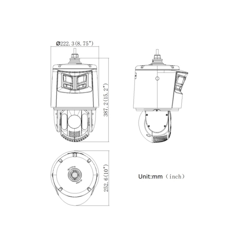 iDS-2SE7C246MW-DB(23xF0) 海康枪球  全景智能枪球一体机  600万+400万拼接版