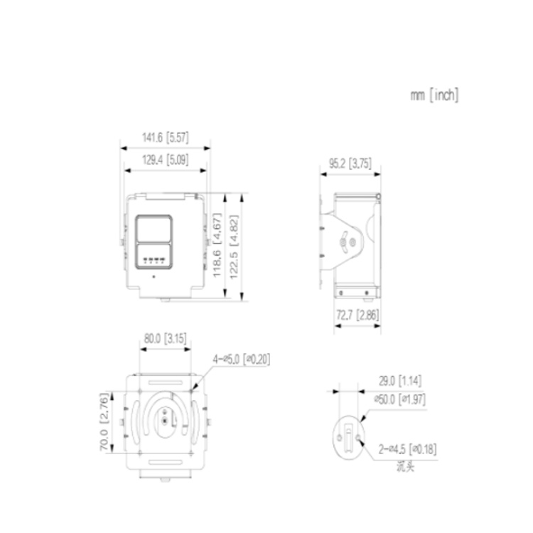 DH-IPC-HMW7230D-W-BZJ大华200万记录仪  200万行驶记录仪  红外定焦支架一体