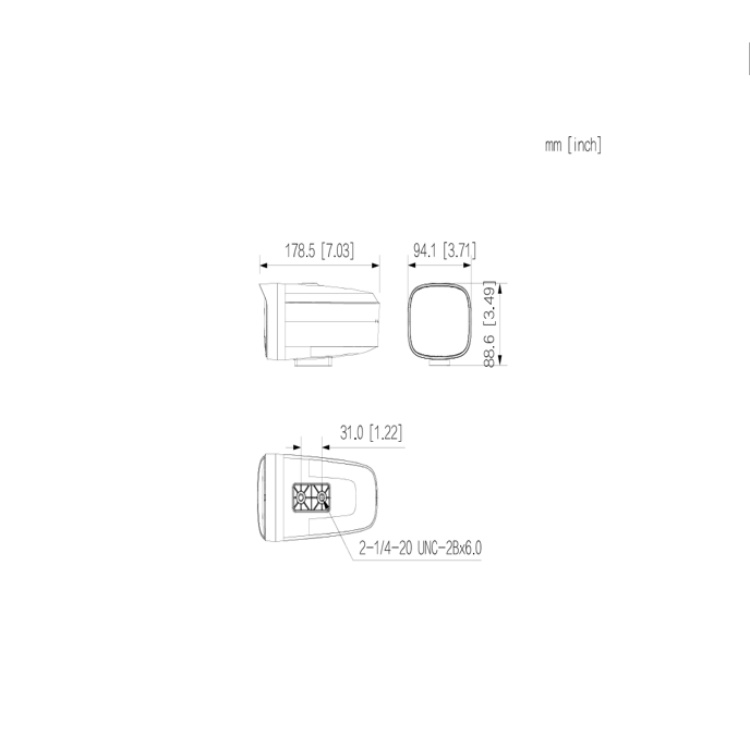 DH-IPC-HFW1530V-A-IL2大华500万双光枪  万双光定焦枪型摄像机  30米暖白光60米红外