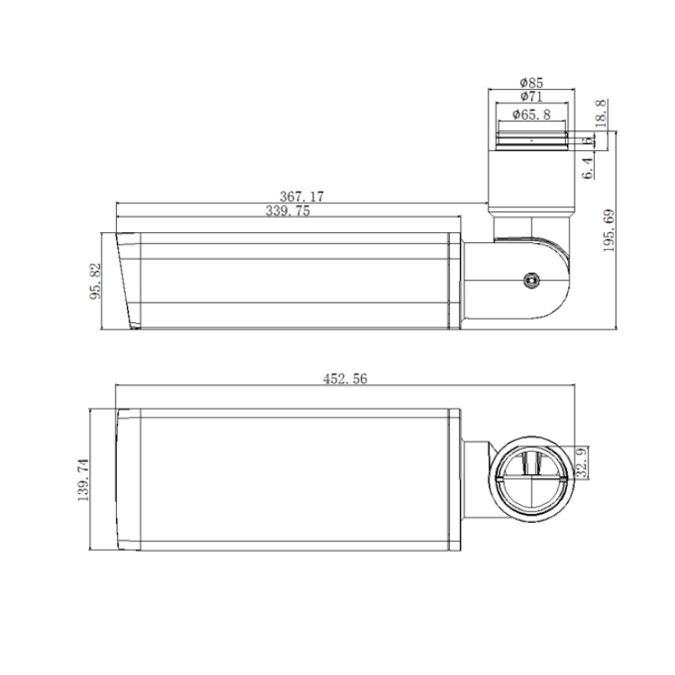 DS-1341HZ 海康威视室内防护罩 自带吊装支架