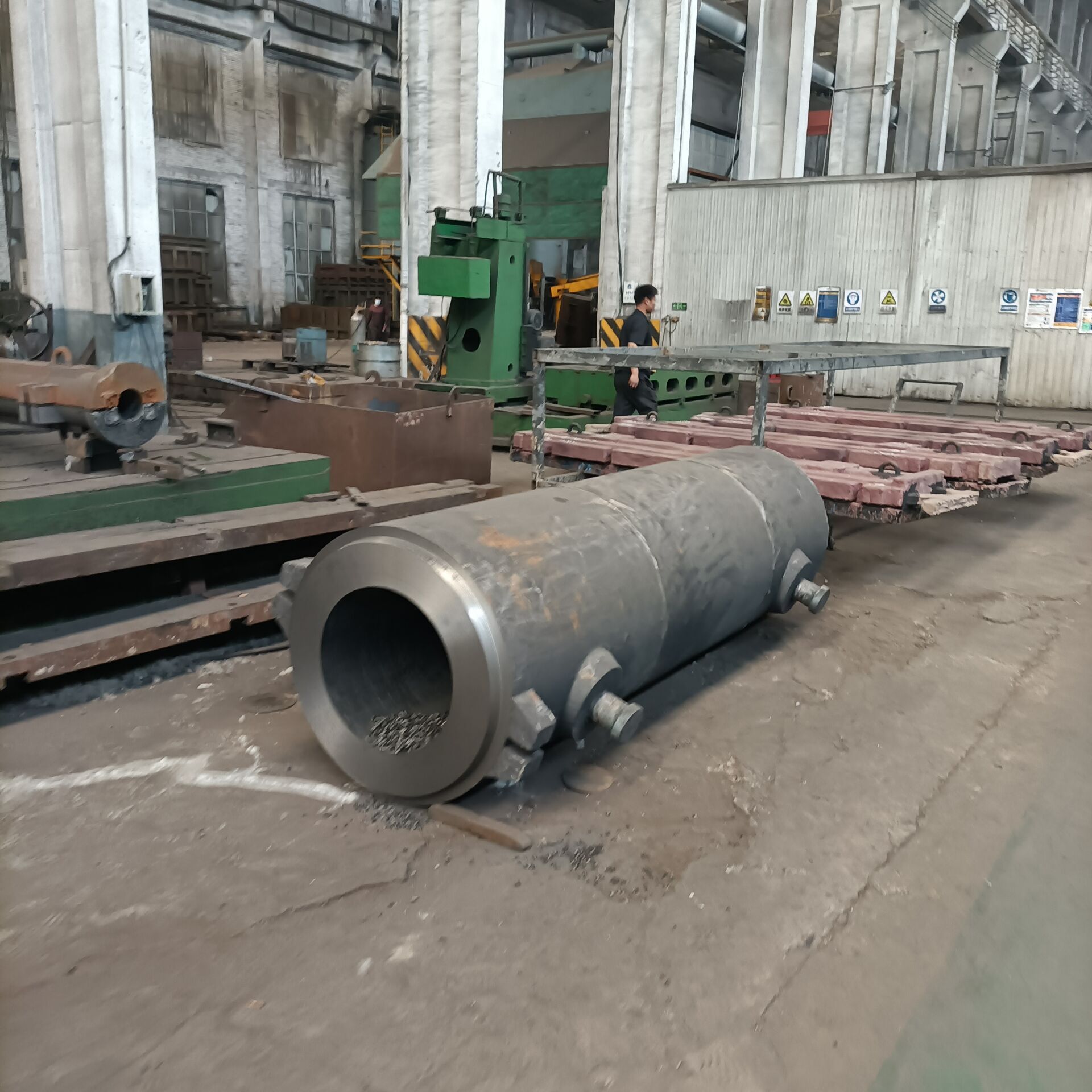 河铸重工树脂砂工艺铸造圆钢用锭模一体圆模  圆钢锭模