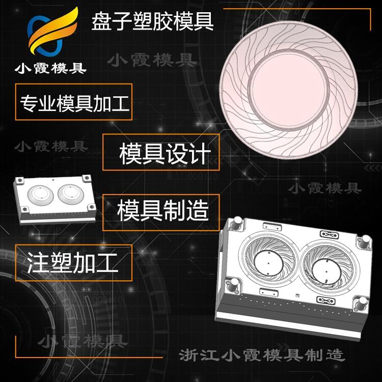 专做高透明pet注塑盘模具厂商 加工PET塑胶盘模具