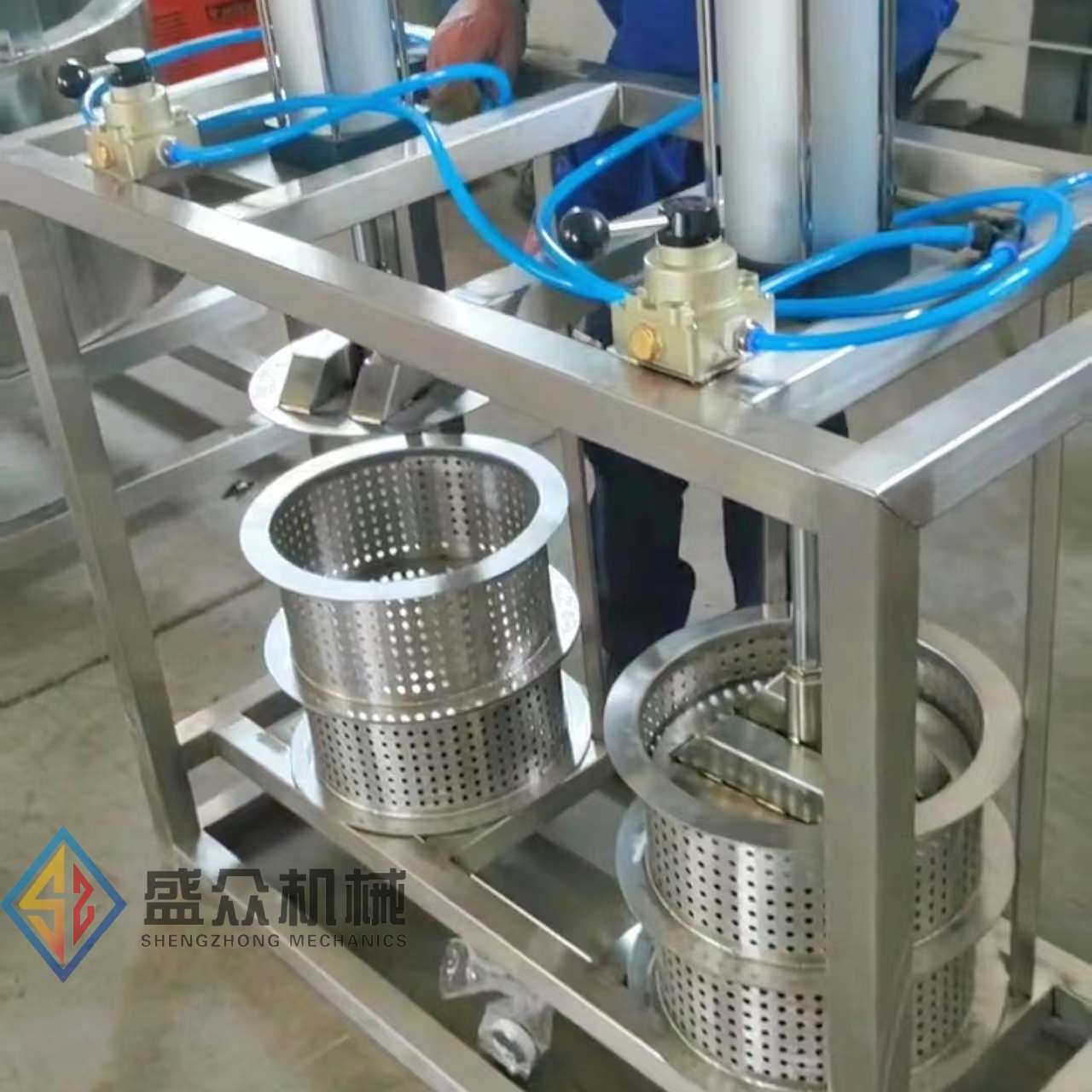 奶酪成型机形状大小可定制 奶制品压块成型设备  奶制品成型设备  干酪加工流水线