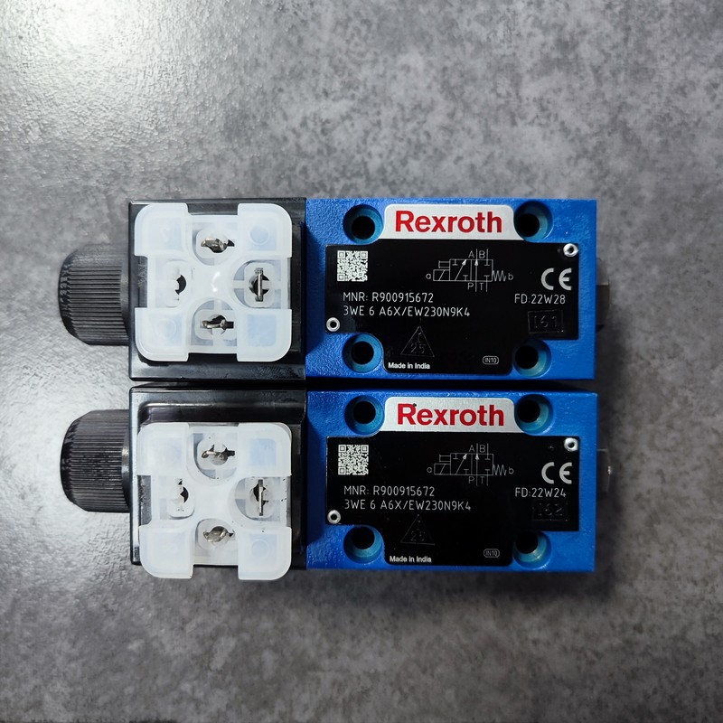 力士乐液压方向短管阀3WE6A6XEW230N9K4  Rexroth