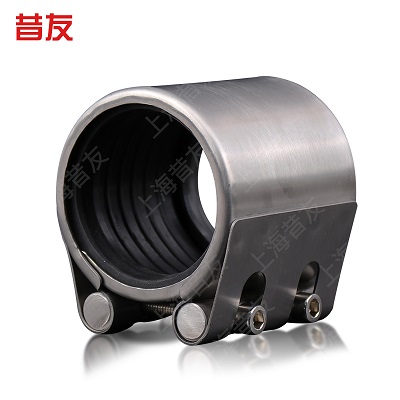 管道连接器304不锈钢加强齿环