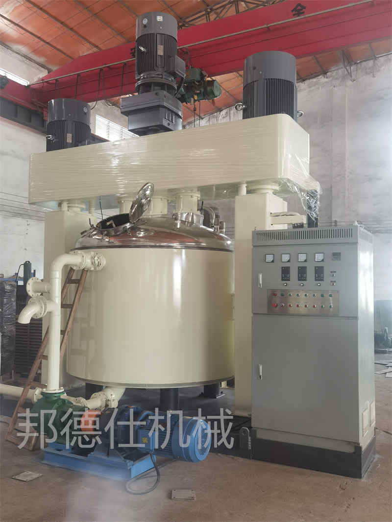 玻璃胶成套设备线、强力分散搅拌机5000升  分散搅拌机600L