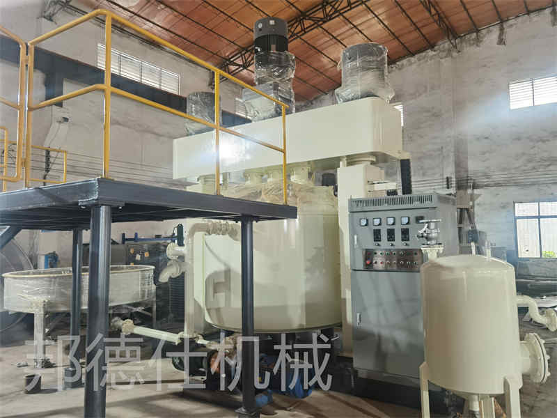 玻璃胶成套设备线、强力分散搅拌机5000升  分散搅拌机600L
